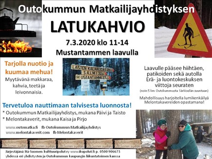 Mustantammen latukahvio - Pohjois-Karjalan tapahtumat