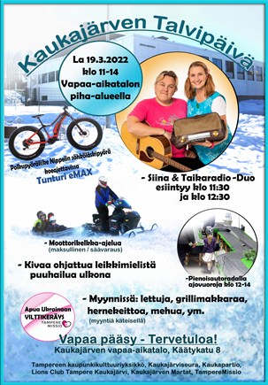 Kaukajärven Talvipäivä - Pirkanmaan menot